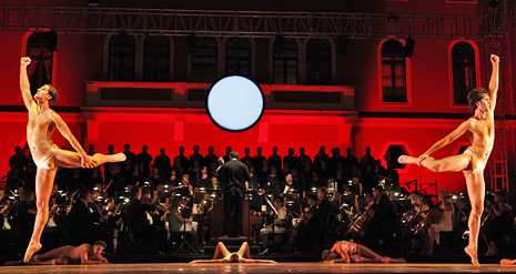55. Splitsko ljeto: HNK u Splitu, Carl Orff, Carmina Burana, koreograf, dramaturg i redatelj Youri Vamos, dirigent Ivo Lipanović