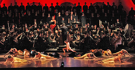 55. Splitsko ljeto: HNK u Splitu, Carl Orff, Carmina Burana, koreograf, dramaturg i redatelj Youri Vamos, dirigent Ivo Lipanović