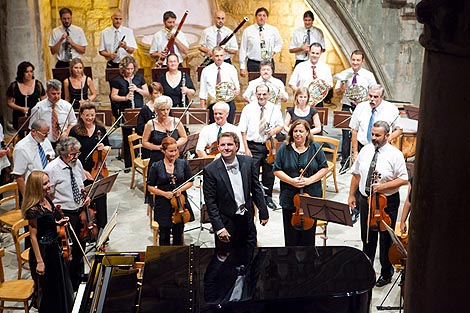 Dubrovački simfonijski orkestar i dirigent Johannes Klumpp