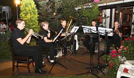 Simply Brass kvintet u Salonu Očić, foto: Marko Horvat, koprivnica.net 