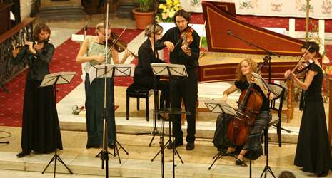 Collegium Marianum na završnom konvetu Varaždinskih baroknih večeri 2009.