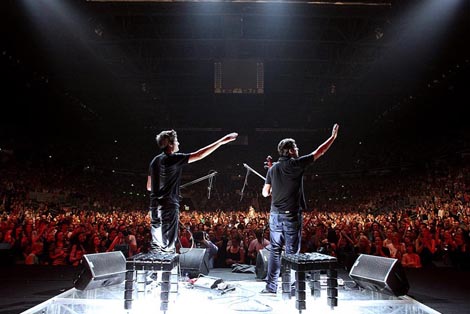 2cellos u Areni Zagreb, foto: Ratko Mavar