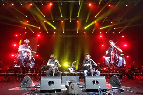 2cellos u Areni Zagreb, foto: Ratko Mavar