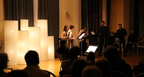 Vokalni ansambl Antiphonus, umjetnički voditelj Tomislav Fačini, foto: Vedran Penga