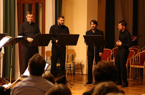 Vokalni ansambl Antiphonus, umjetnički voditelj Tomislav Fačini, foto: Vedran Penga