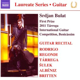 CD klasika: Srdjan Bulat, Guitar Recital, Naxos, 2012.