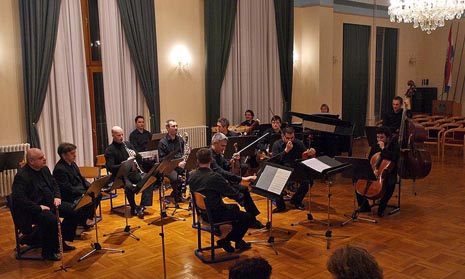 Cantus Ansambl na koncertu u Zadru, foto © Vedran Penga