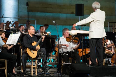 Maroje Brčić, Đelo Jusić i Dubrovački simfonijski orkestar