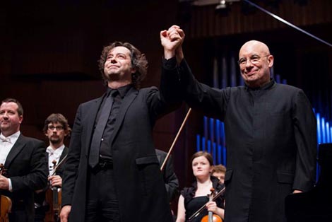 Fabio Bidini, Dennis Russell Davies i Zagrebačka filharmonija