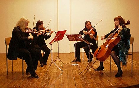 Gudački kvartet Rucner, arhivska fotografija