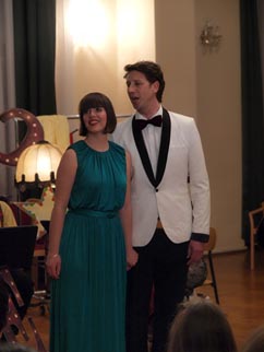 Marija Lešaja i Božidar Peričić, Ansambl Glazbene staze, foto: Vedran Penga