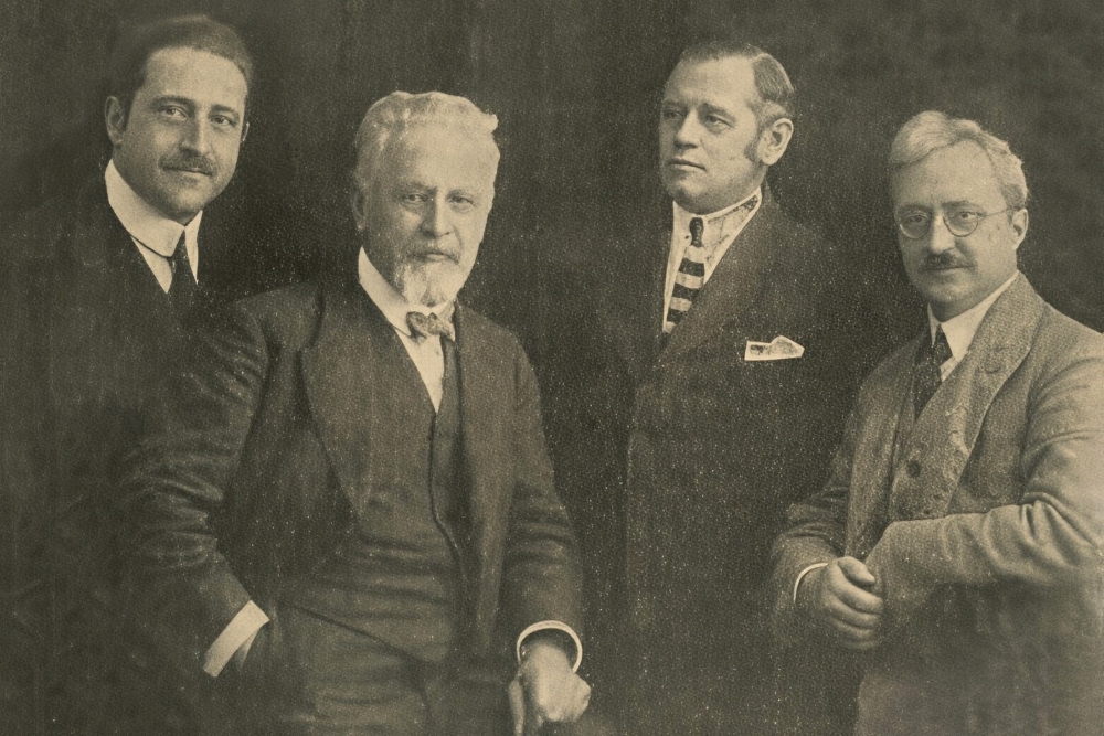 Gudački kvartet Rosé – M. Schlick, I. Herzog, R. Rosskam i L. Culumović