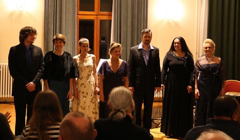 Filip Merčep, Ingrid Haller, Barbara Othman, Ljerka Pleslić Bjelinski, Robert Kolar, Kristina Kolar, Lidija Horvat Dunjko, foto: © Vedran Penga
