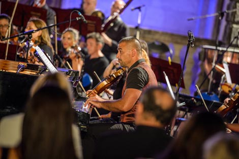 Aljoša Lečić i Dubrovački simfonijski orkestar, foto: Duško Miljanić, montenegrina.net