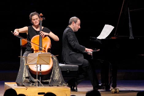 Monika Leskovar i Itamar Golan, foto: © Mirko Cvjetko