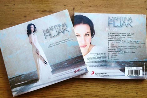 Martina Filjak, piano, Solo Musica, Sony Music, 2016.