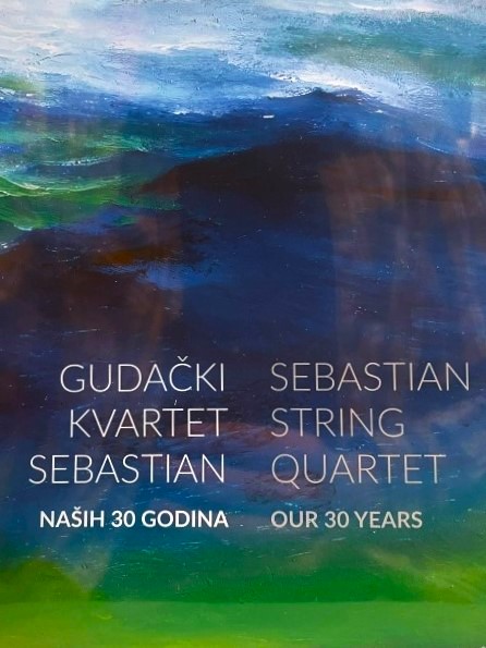 Monografija Gudačkog kvarteta Sebastian <em>Naših 30 godina</em>, Leykam International, 2020.