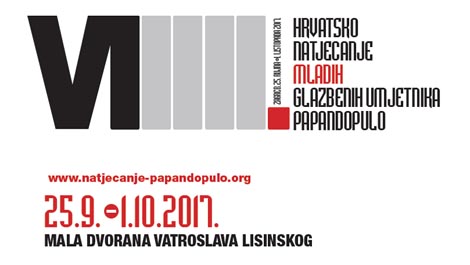 6. Hrvatsko natjecanje mladih glazbenih umjetnika Papandopulo