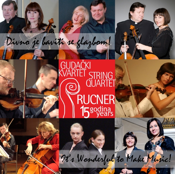 Gudački kvartet Rucner, <em>Divno je baviti se glazbom</em>, Cantus, 2013.