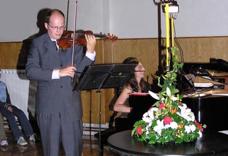 Koncert violinista Anđelka Krpana i pijanistice Nade Majnarić na jednom od prošlih Festivala, foto: www.tz-ravnagora.hr