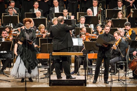 Dubravka Šeparović-Mušović, Tonči Bilić, Peter Tantsis i Simfonijski orkestar Hrvatske radiotelevizije, foto: Dinko Bažulić, hrt.hr