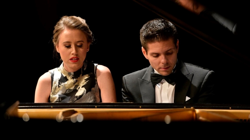 Pijanisti Dubravka Vukalović i Bruno Vlahek 