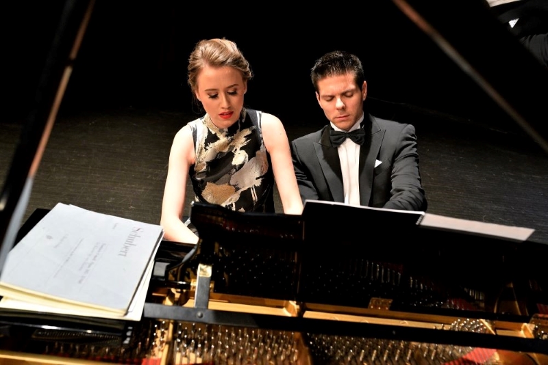 Pijanisti Dubravka Vukalović i Bruno Vlahek 