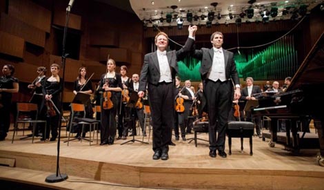 Jonathan Schiffman i Andreas Boyde na koncertu Zagrebačke filharmonije