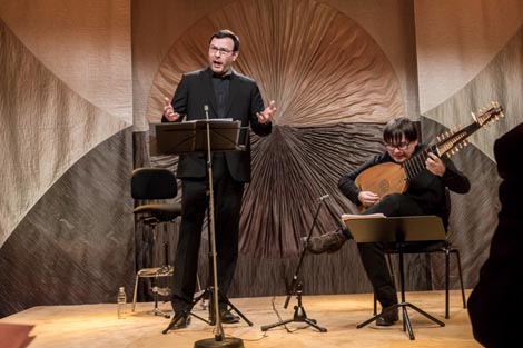 Andreas Scholl i Edin Karamazov, foto: Koncertni ured Zadar, kuzd.hr