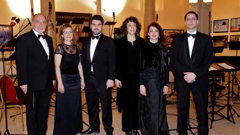 Vokalni solisti na koncertu Opus Vinka Jelića