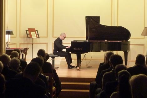 Srđan Čaldarović na koncertu u New Yorku