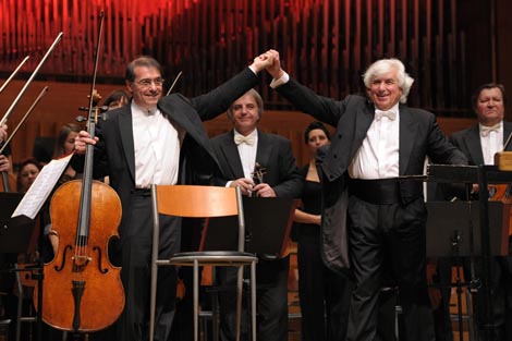 Alexander Rudin , Dmitrij Kitajenko i Zagrebačka filharmonija