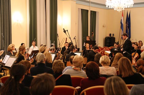 Zadarski komorni orkestar, Tomislav Fačini i Jasen Chelfi, foto: © Vedran Penga