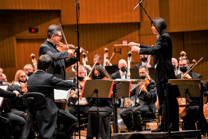 Zagrebačka filharmonija, Roman Simović, violina, Dawid Runtz, dirigent, Koncertna dvorana Lisinski, 25. veljače 2022.