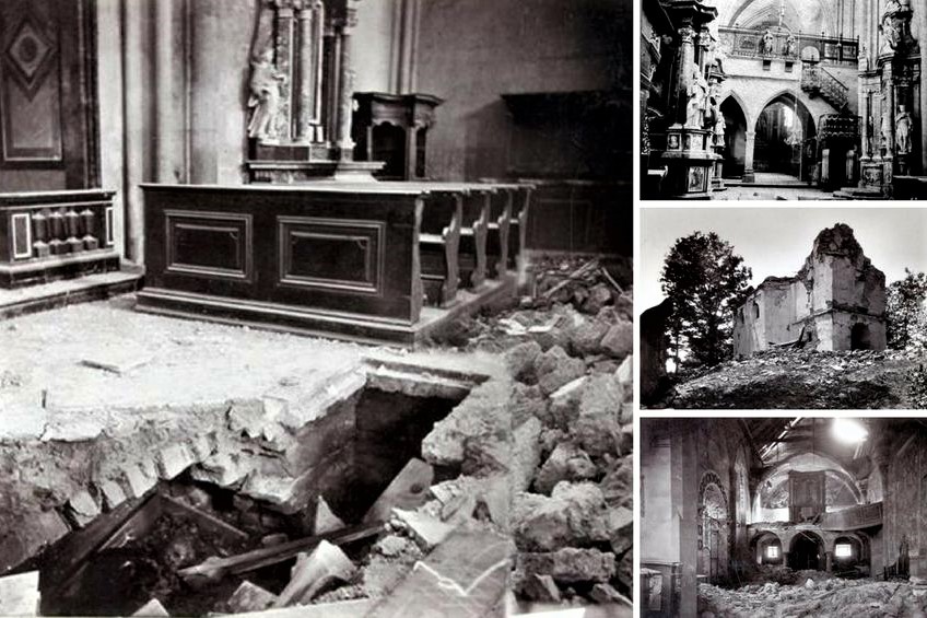 Crkve razrušene u potresu 1880.